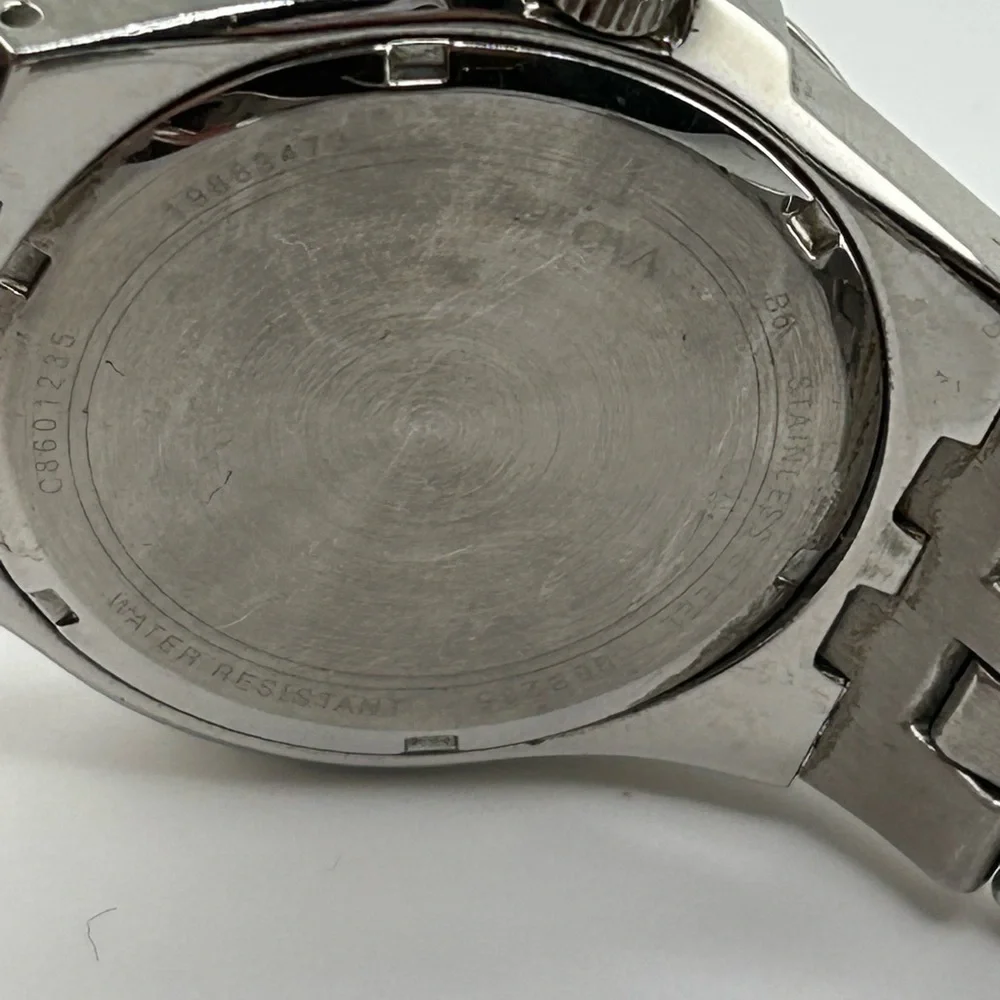Bulova Phantom Men's Silver Stainless Steel Crystal Dial 42mm Date Watch #506
